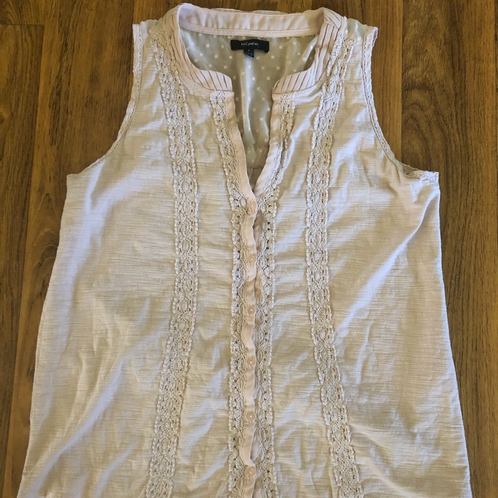 ForCynthia Sleeveless Blouse